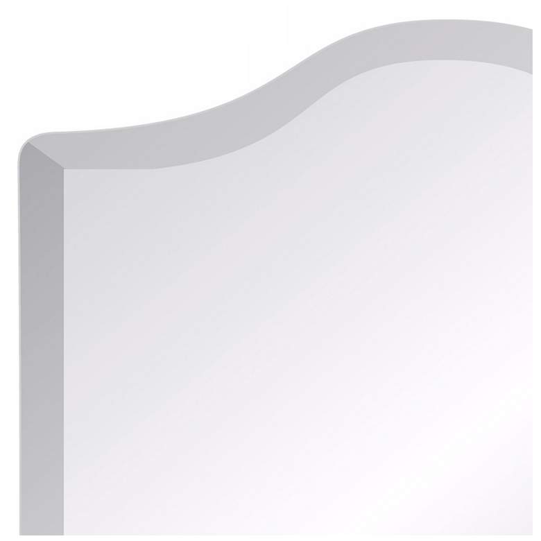 Image 3 Double Crown 24" x 36" Frameless Beveled Wall Mirror more views