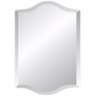 Double Crown 24" x 36" Frameless Beveled Wall Mirror
