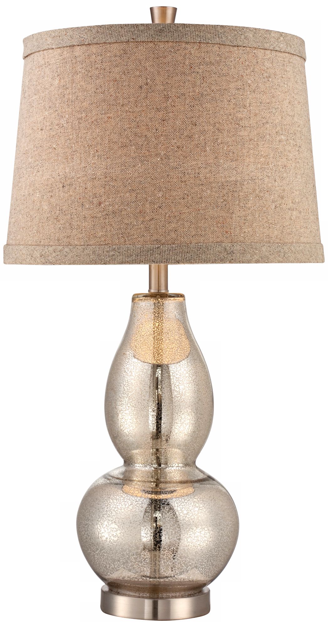 bronze mercury glass lamp