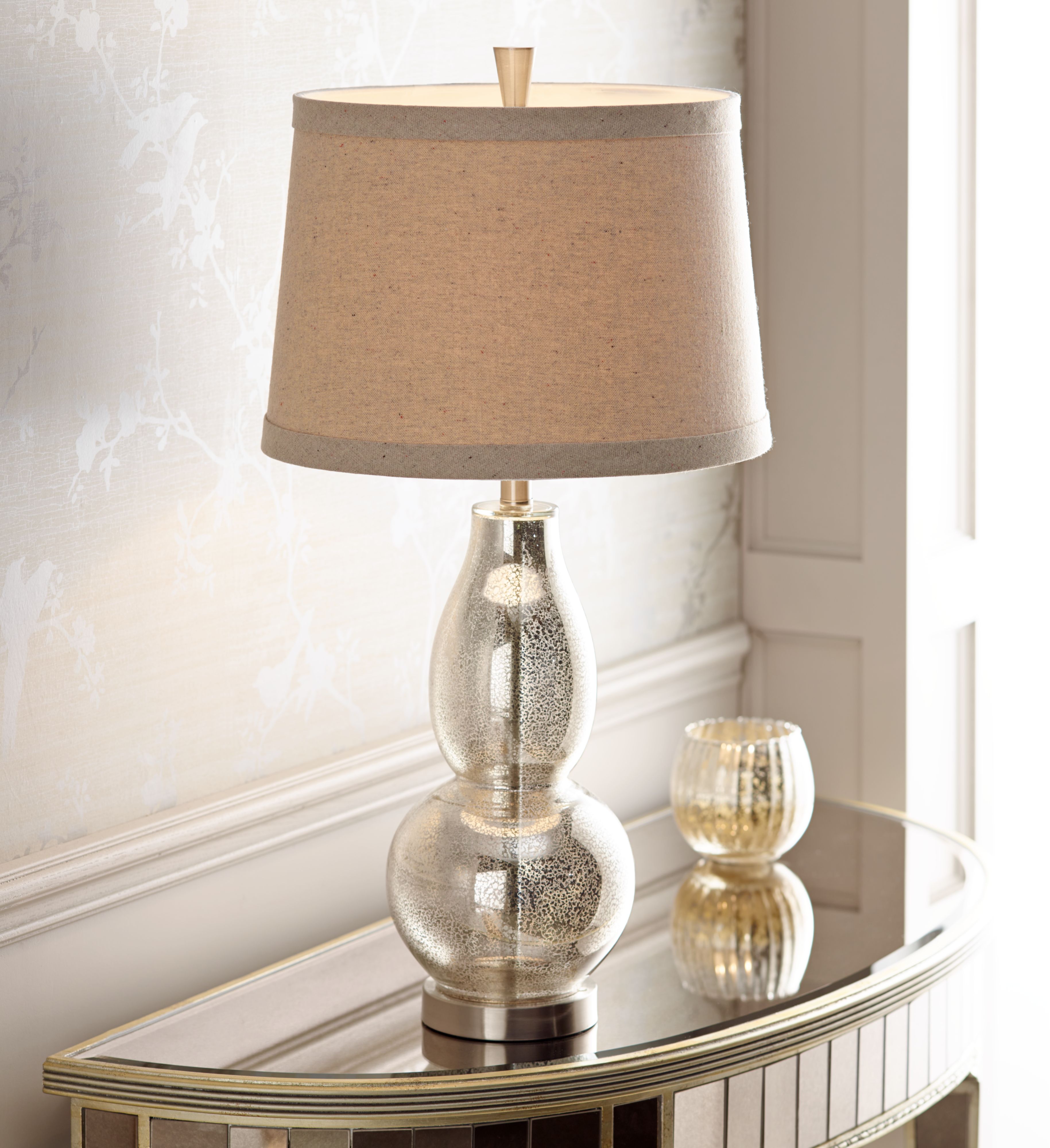 mercury glass table lamps