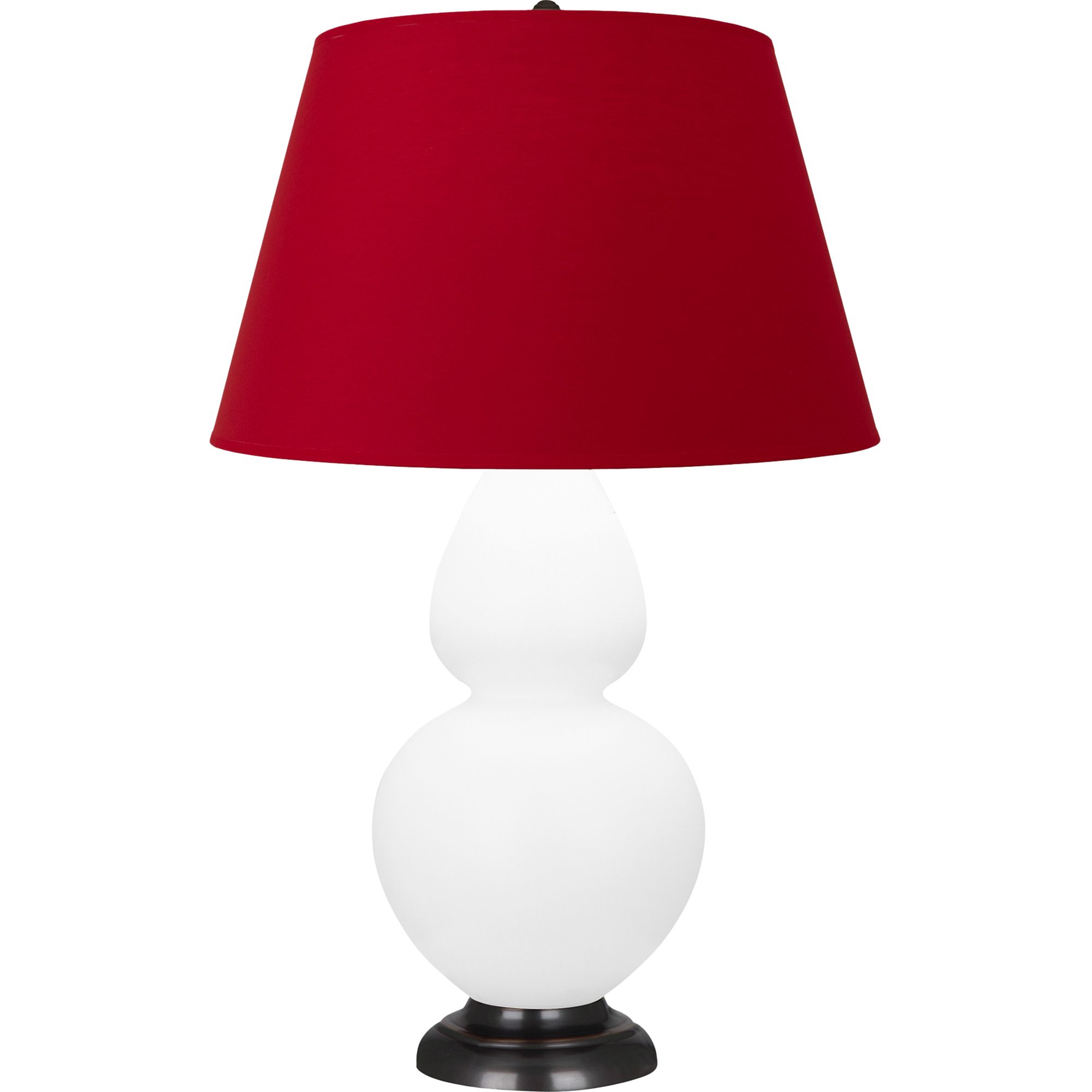 Image 2 Double Gourd 31"H Matte Daisy And Bronze Lamp w/ Rose And Ink Shade more views