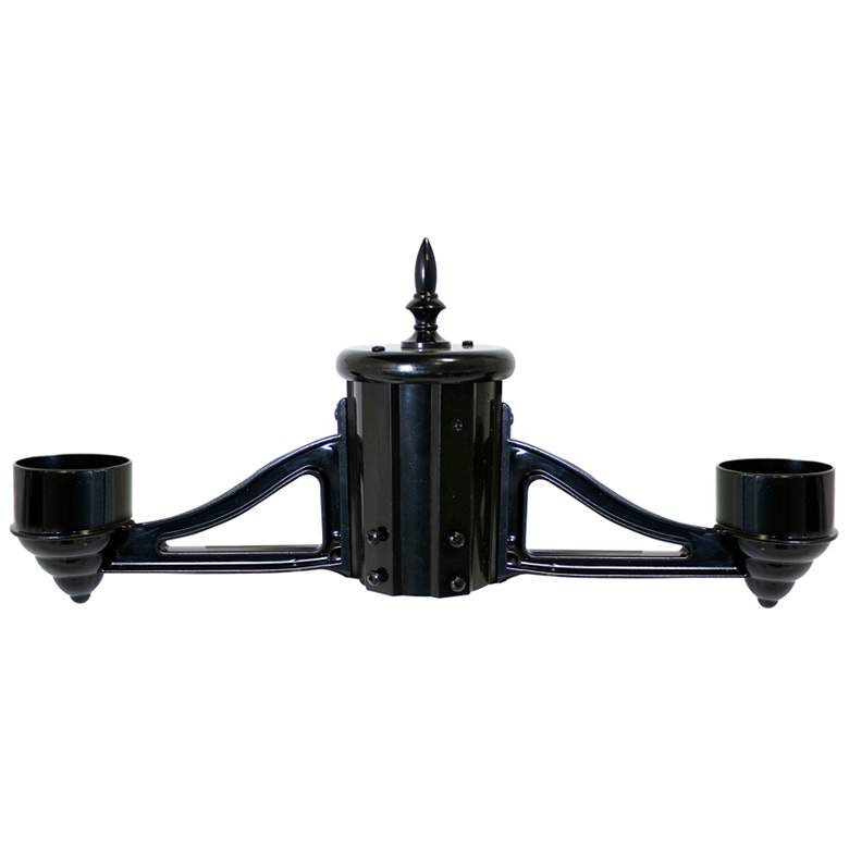 Image 1 Double head bracket kit with 3" Fitter - Black
