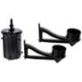 2_Double head bracket kit with 3" Fitter - Black more views