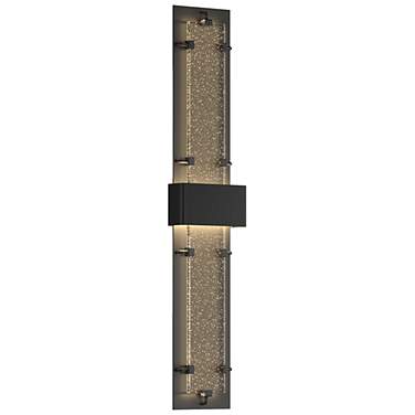 Double-Large Ursa 50 3/4" High Black LED Outdoor Wall Light