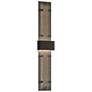 Double-Large Ursa 50 3/4" High Black LED Outdoor Wall Light