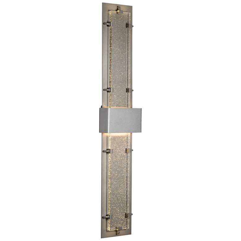 Image 1 Double-Large Ursa LED Outdoor Sconce - Steel Finish - Clear Glass