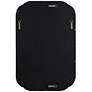 7_Double Radius Matte Black 24" x 36 1/4" Wall Mirrors Set of 2 more views