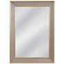 Doubled 44"H Contemporary Styled Wall Mirror