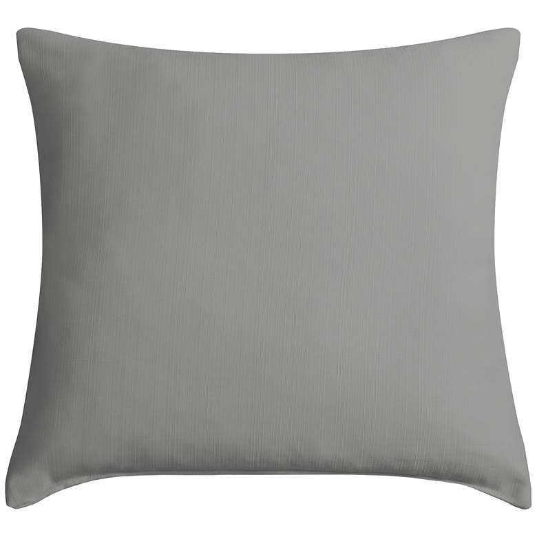 Image 1 Dove Gray 18 inch Square Throw Pillow