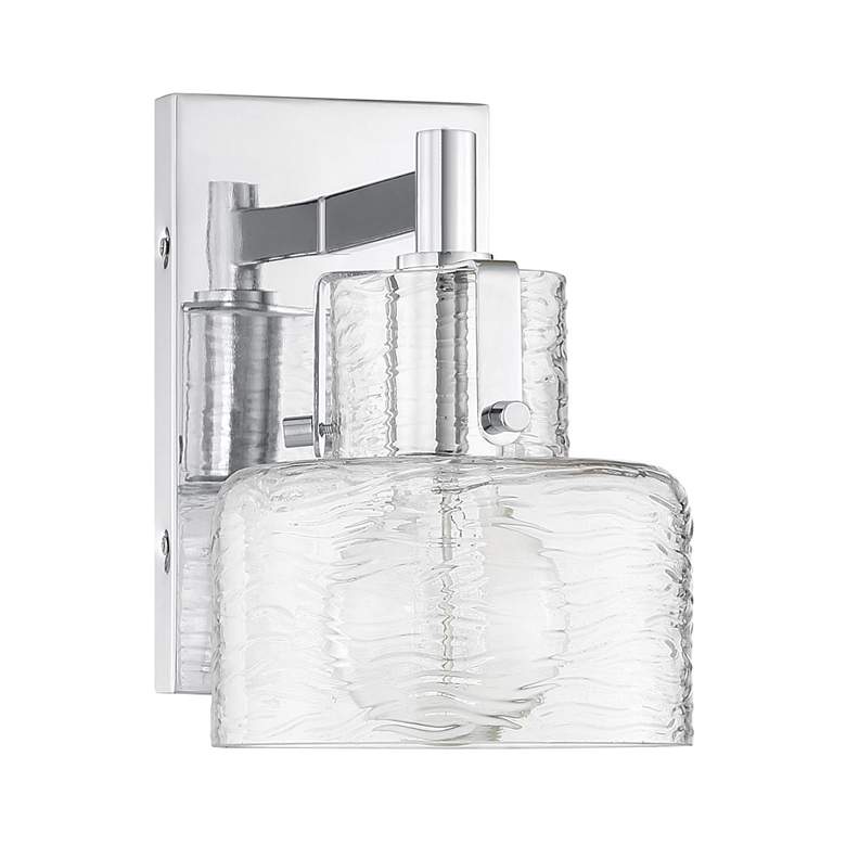 Image 2 Dover 1-Light Wall Sconce in Chrome more views