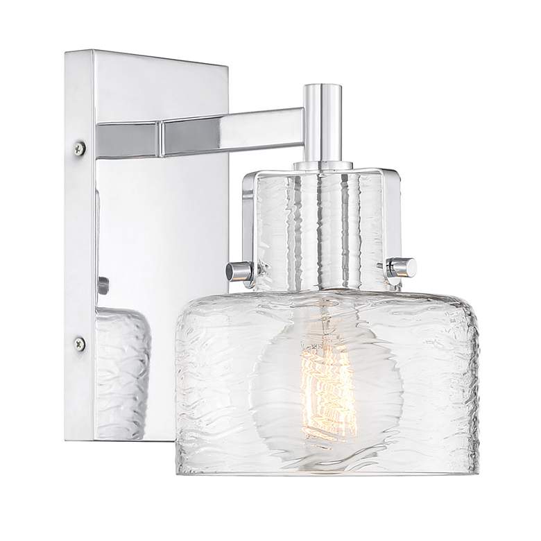 Image 4 Dover 1-Light Wall Sconce in Chrome more views