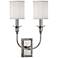 Dover 17 3/4" High Polished Nickel Dual Wall Sconce