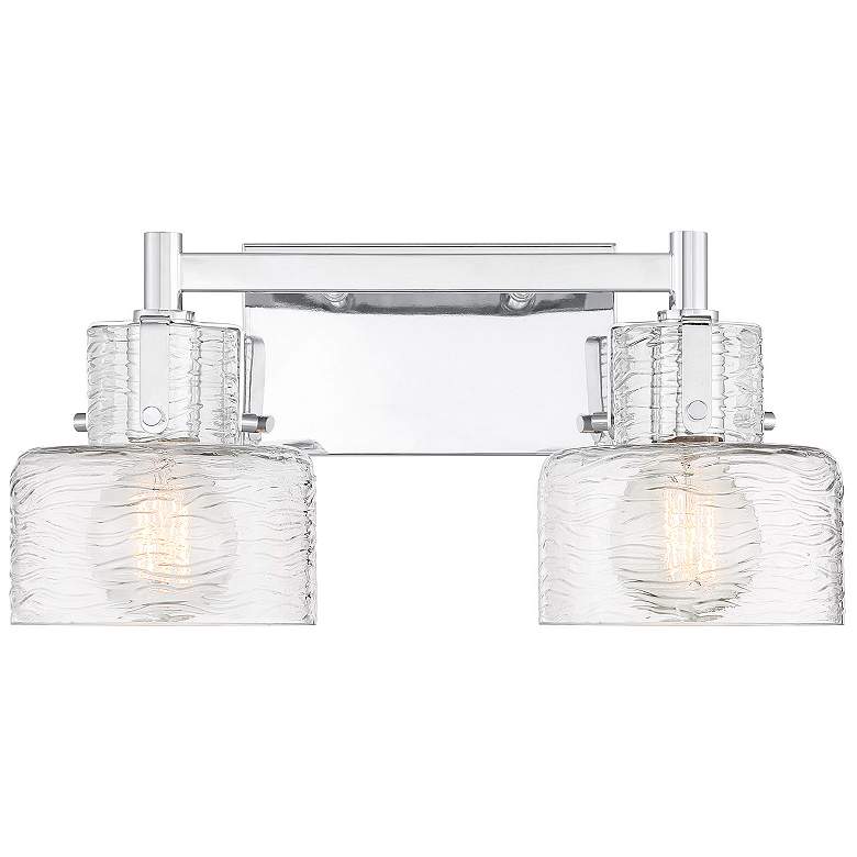 Image 1 Dover 2-Light Bathroom Vanity Light in Chrome