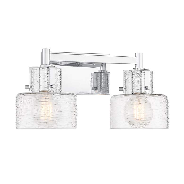 Image 3 Dover 2-Light Bathroom Vanity Light in Chrome more views