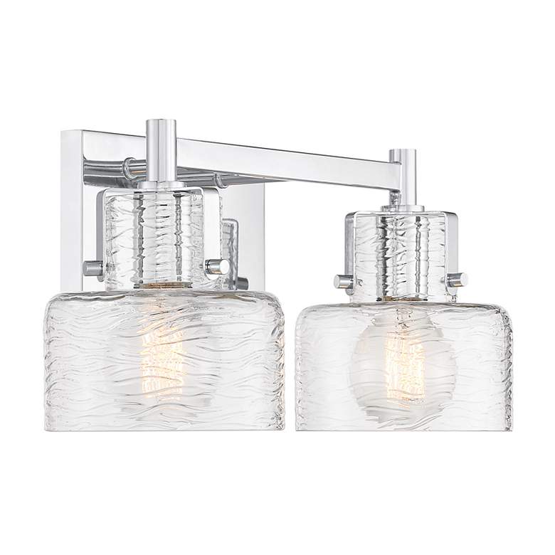 Image 4 Dover 2-Light Bathroom Vanity Light in Chrome more views