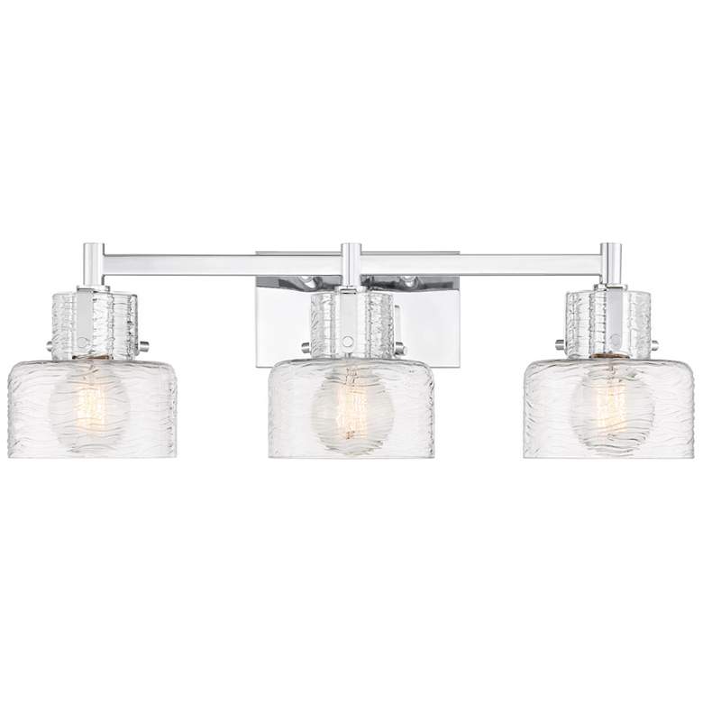 Image 1 Dover 3-Light Bathroom Vanity Light in Chrome