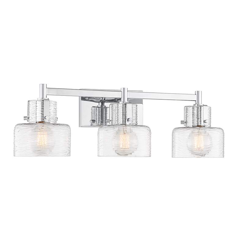 Image 3 Dover 3-Light Bathroom Vanity Light in Chrome more views