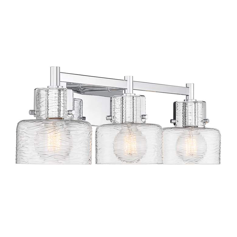 Image 4 Dover 3-Light Bathroom Vanity Light in Chrome more views