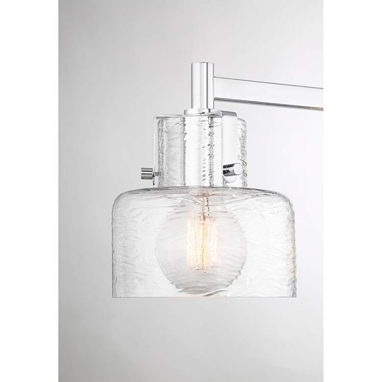 Image 6 Dover 3-Light Bathroom Vanity Light in Chrome more views
