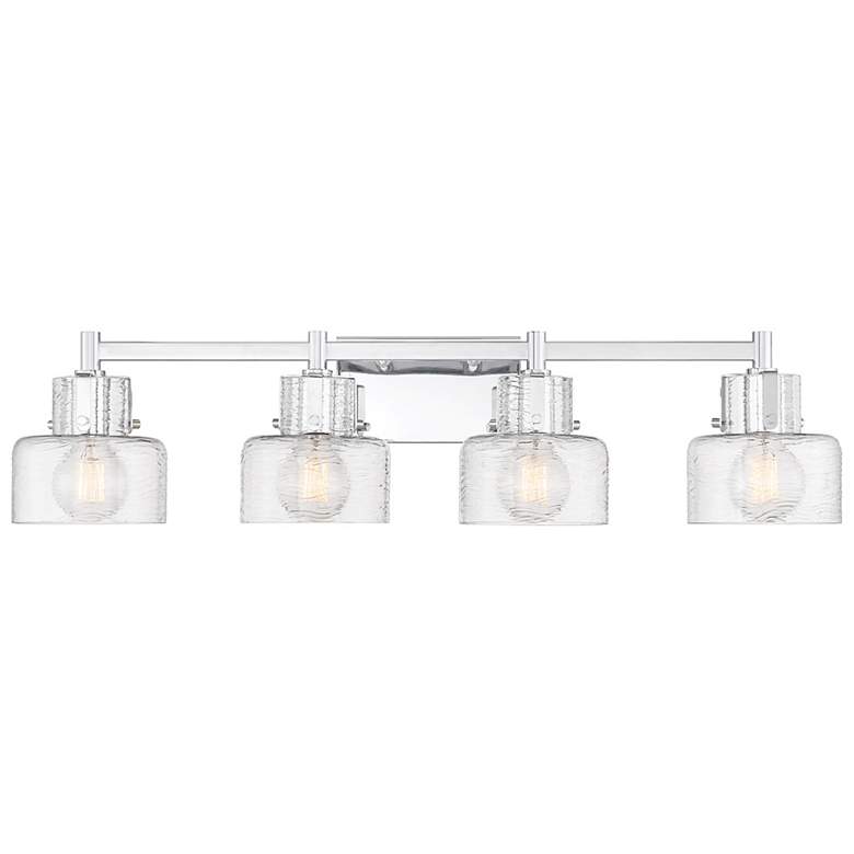 Image 1 Dover 4-Light Bathroom Vanity Light in Chrome