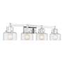 Thumbnail3 of Dover 4-Light Bathroom Vanity Light in Chrome more views
