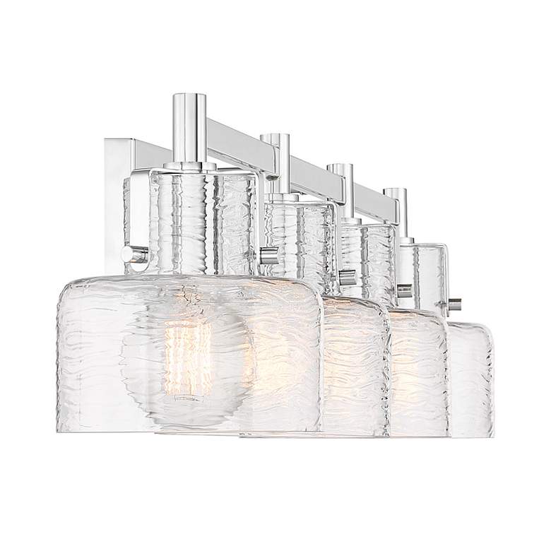 Image 5 Dover 4-Light Bathroom Vanity Light in Chrome more views