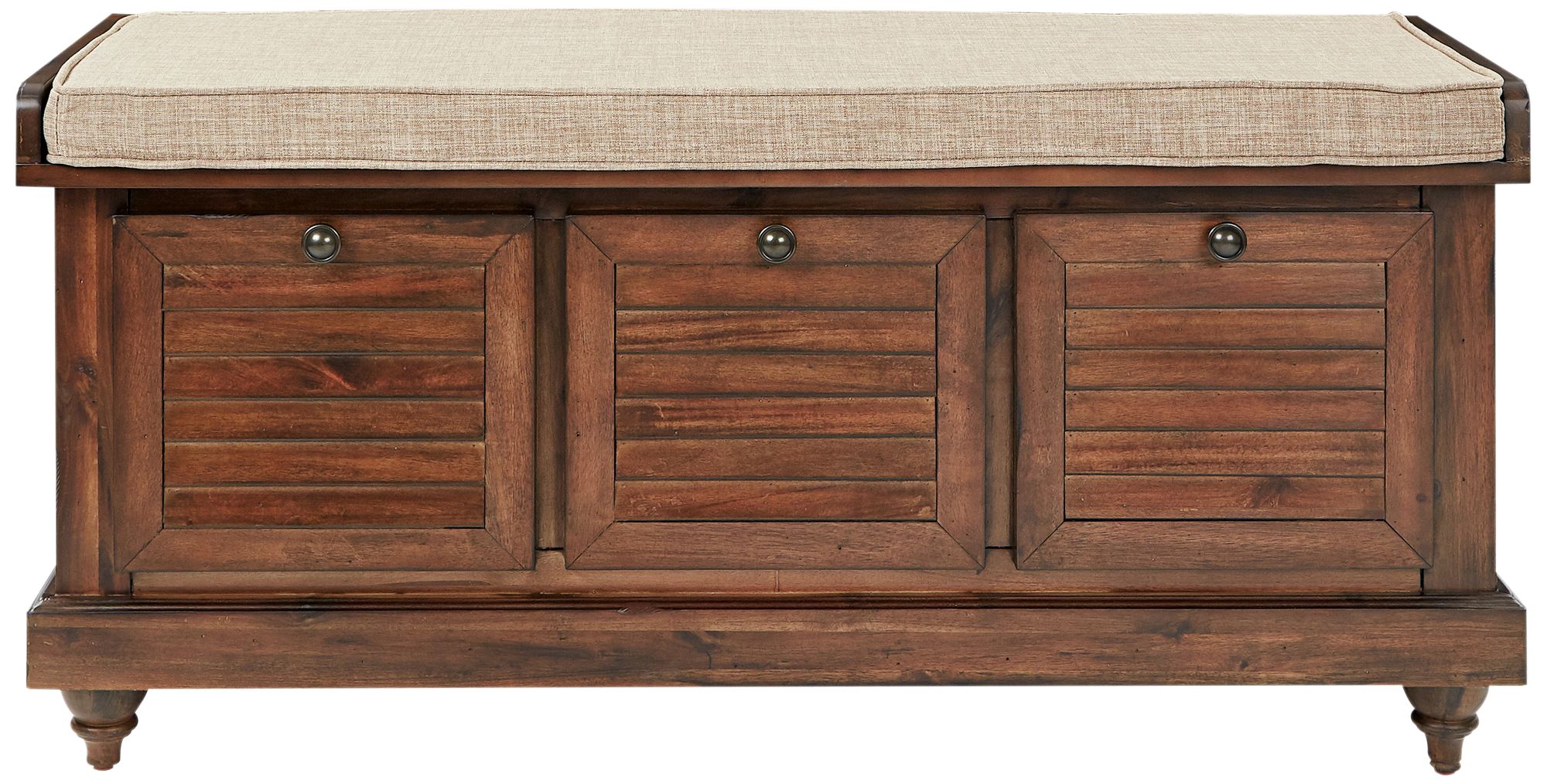 Dover Brown Wood Storage Bench 75H16 Lamps Plus
