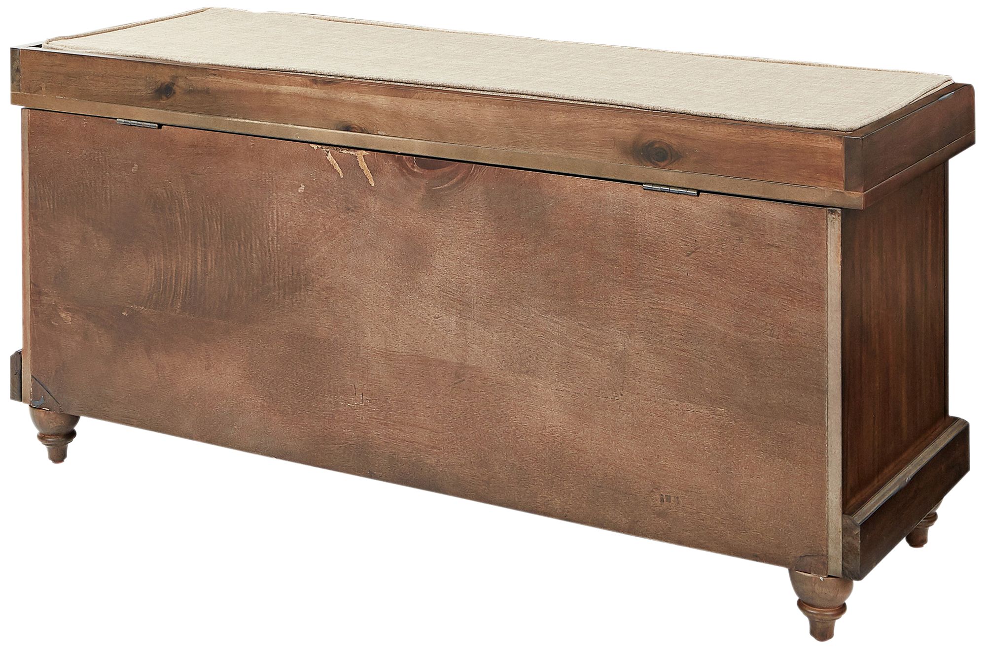 Dover Brown Wood Storage Bench 75H16 Lamps Plus