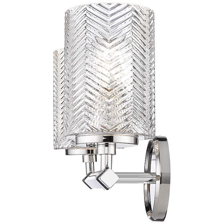 Image 5 Dover Street 14 1/4 inch Wide Polished Nickel 2-Light Bath Light more views