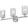 Dover Street 24 1/2" Wide Brushed Nickel 3-Light Bath Light