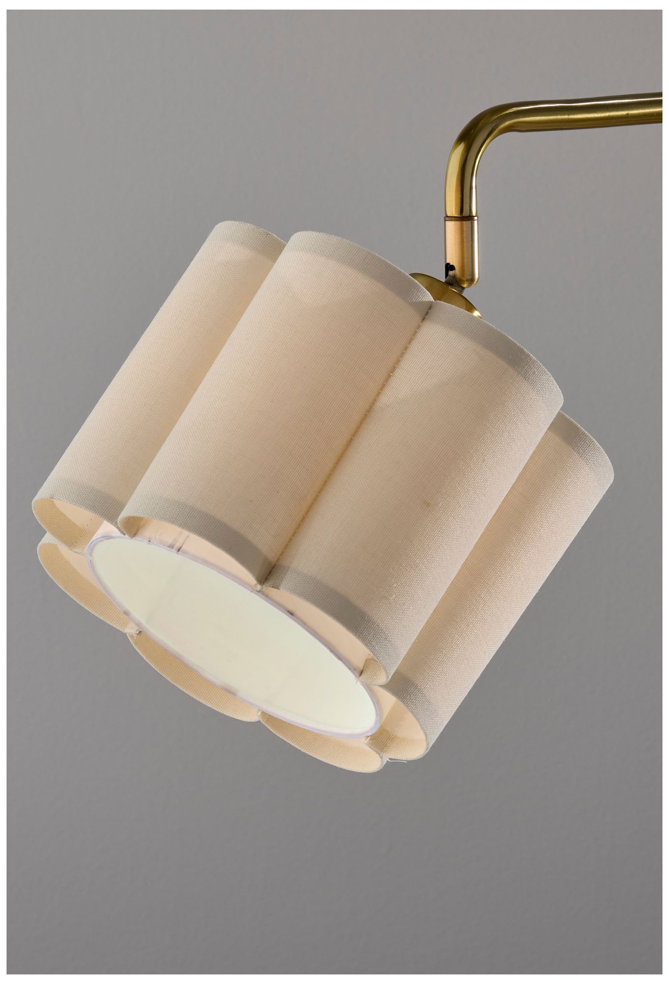 Dover Supercharger Desk Lamp- Antique Brass