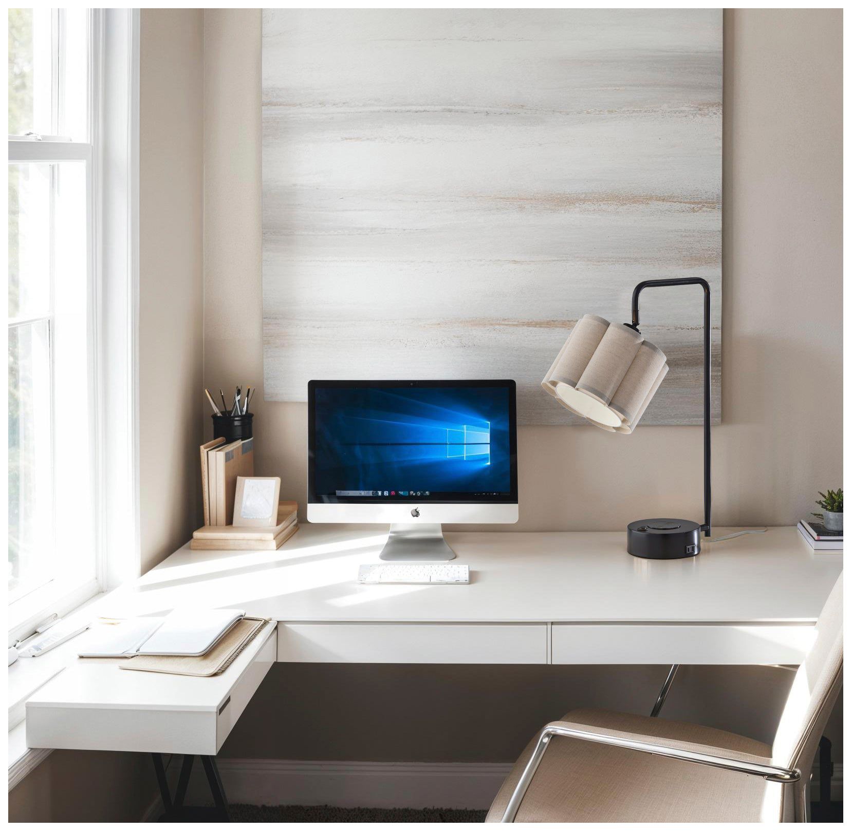 Image 2 Dover Supercharger Desk Lamp- Black more views