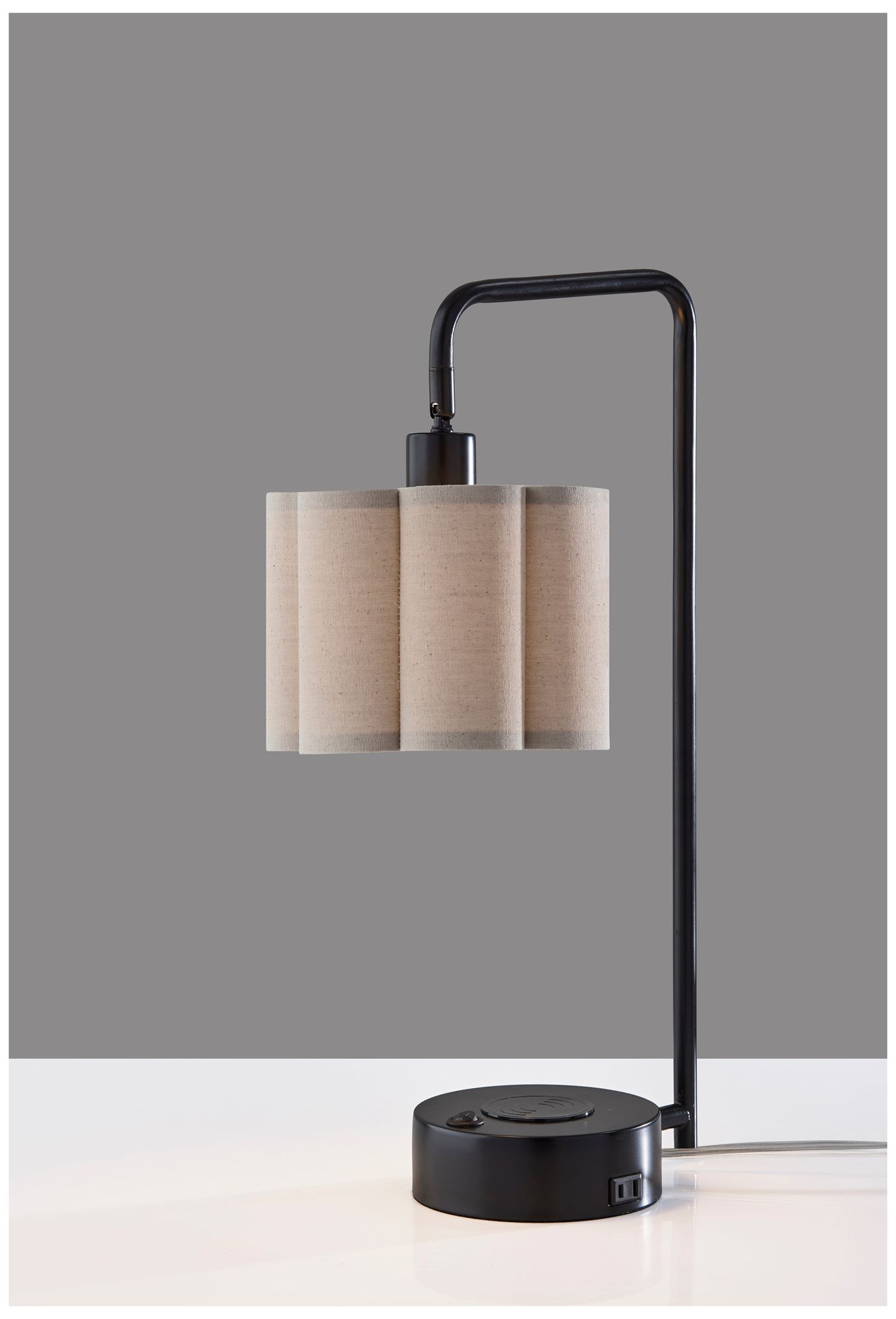 Image 3 Dover Supercharger Desk Lamp- Black more views