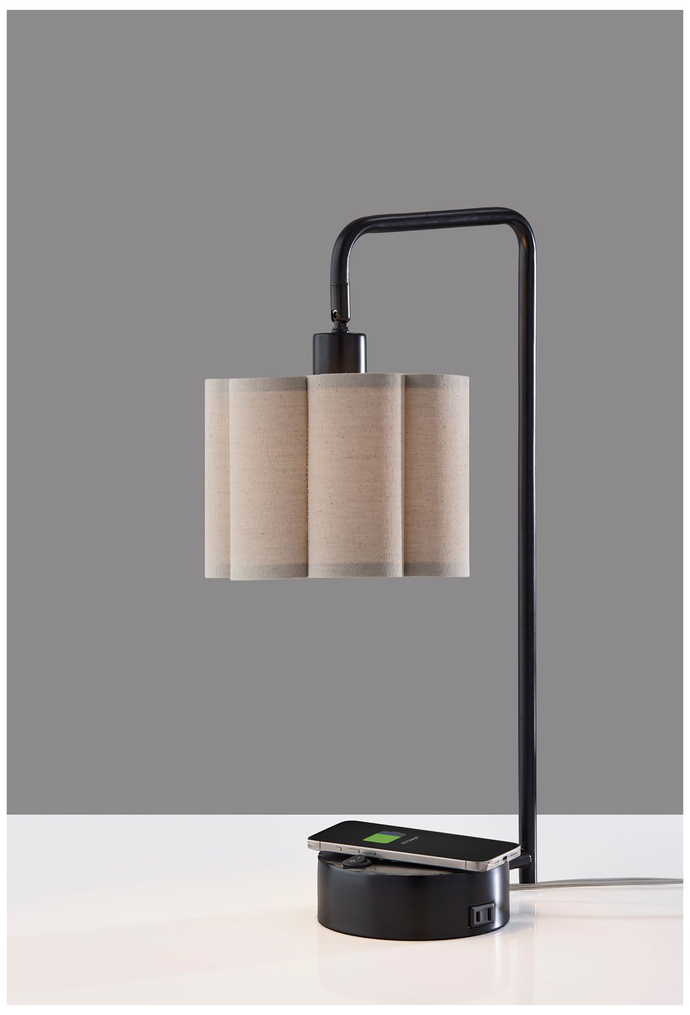 Image 4 Dover Supercharger Desk Lamp- Black more views