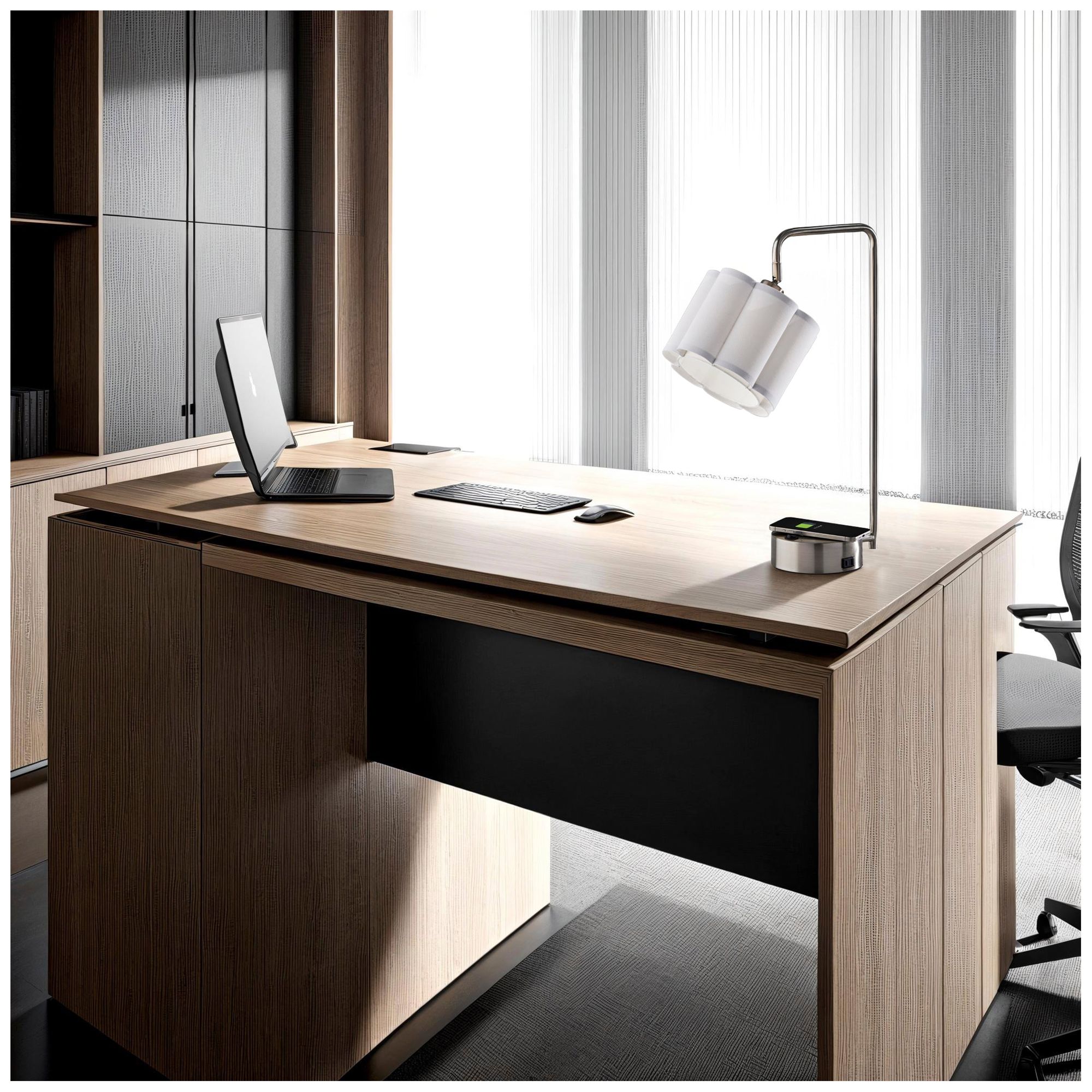 Image 2 Dover Supercharger Desk Lamp- Steel more views