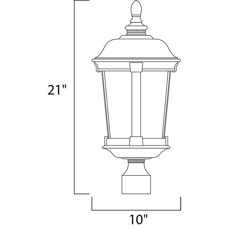 Image 2 Dover VX-Outdoor Pole/Post Mount more views