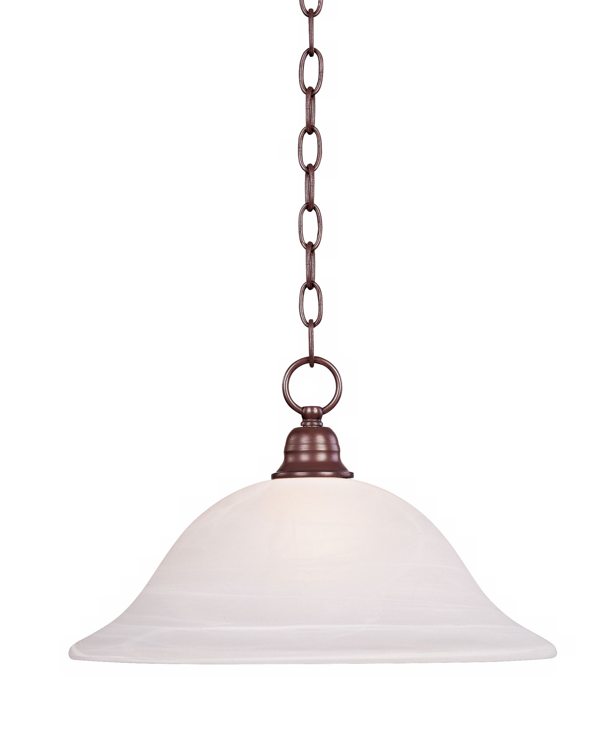 Down Light 16" Wide Oil-Rubbed Bronze Pendant Light