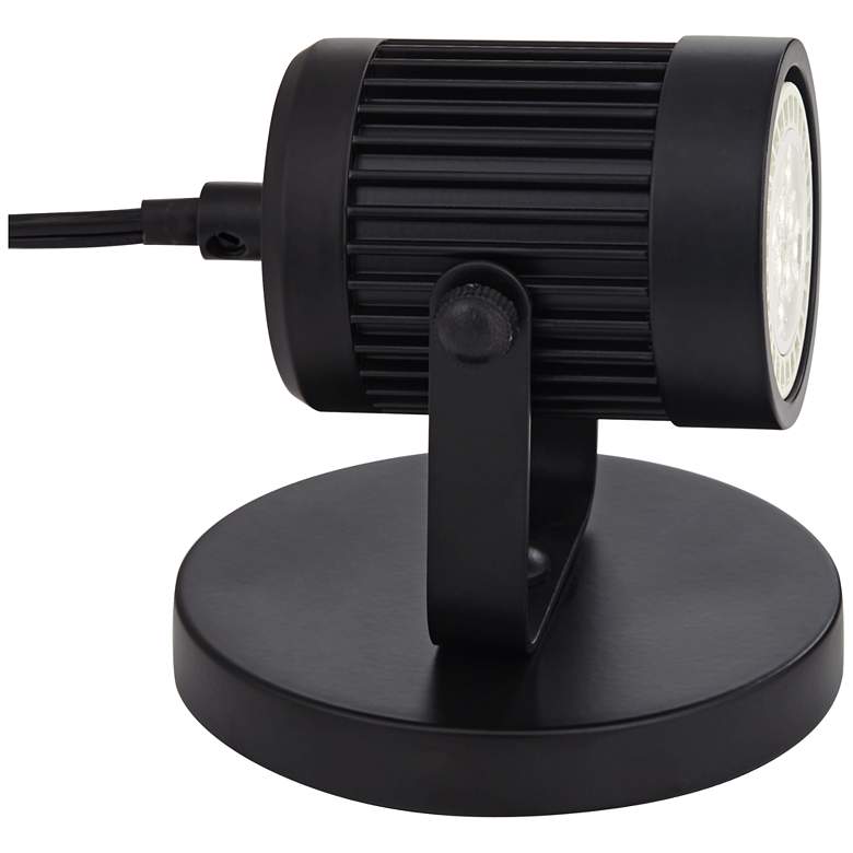 Image 6 Downey 2 3/4" High LED Mini-Uplight in Black more views