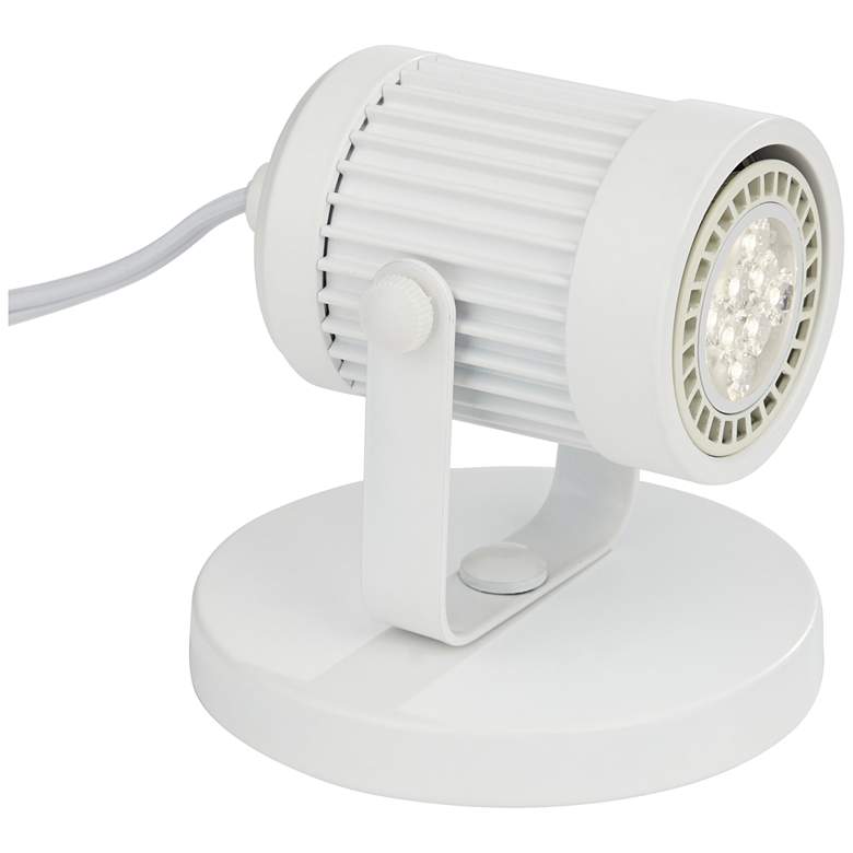 Downey 2 3/4 inch High White LED Mini-Uplight more views