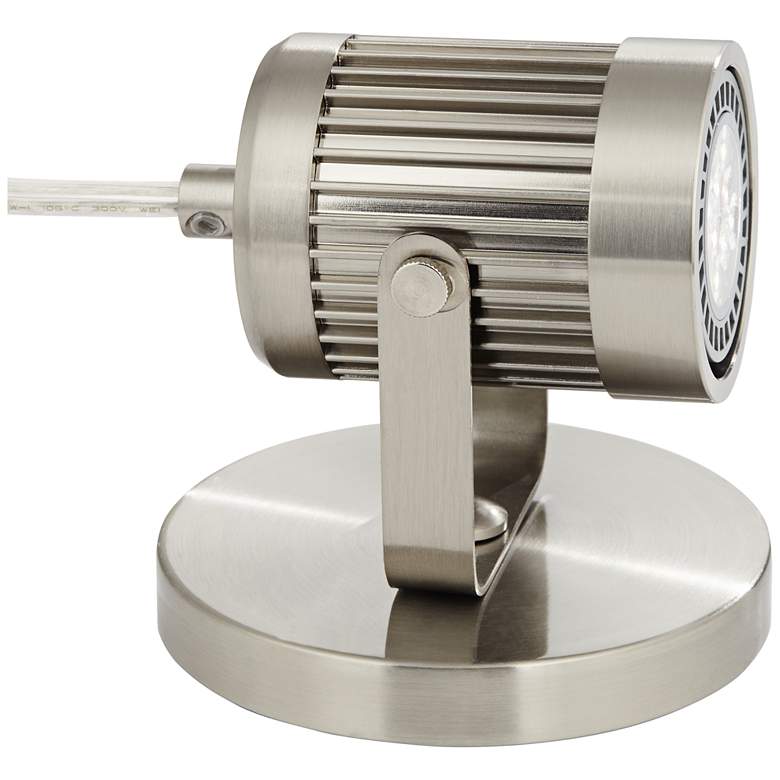 Image 6 Downey Brushed Nickel 2 3/4 inch High LED Uplight more views