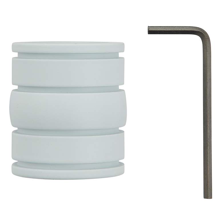 Image 1 Downrod Coupler Matte White