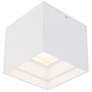 Thumbnail1 of Downtown 4.5"H x 5"W 1-Light Flush Mount in White