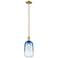 Downtown Brookhaven Cloche 7"W Stem Bronze Mini Pendant w/ Clear Shade