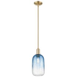 Downtown Brookhaven Cloche 7"W Stem Bronze Mini Pendant w/ Clear Shade
