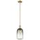 Downtown Brookhaven Cloche 7"W Stem Bronze Mini Pendant w/ Slate Shade