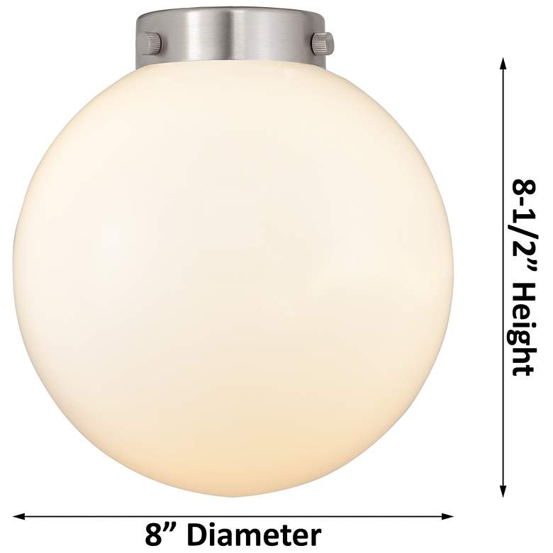 Image 3 Downtown Caden Beacon 8"W Cord Satin Gold Mini Pendant w/ Clear Shade more views