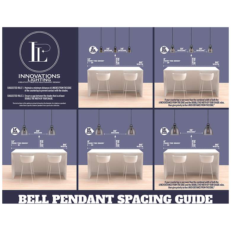 Image 2 Downtown Caden Bell 5"W Cord Black Brass Mini Pendant w/ Clear Shade more views