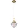 1_Downtown Caden Oxford 7"W Cord Antique Brass Pendant w/ Seedy Shade