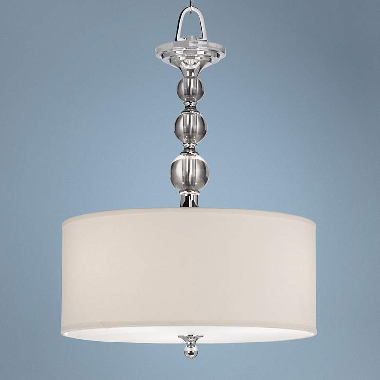Image 1 Downtown Collection 17 inch Wide Pendant Chandelier