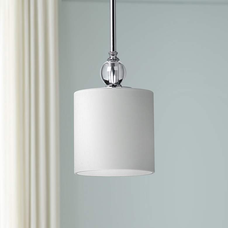 Image 1 Downtown Collection 6 inch Wide Mini Pendant Chandelier